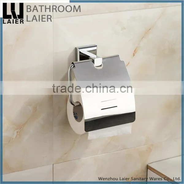 20633 China Supplier Walll Mounted Modern Zinc Bathroom Accessories Toilet Paper Holder photo-3