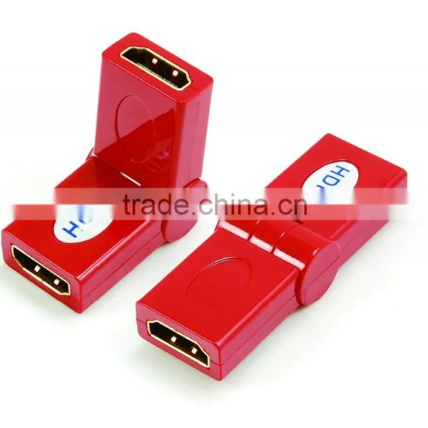 HDMI Female to Female Adapter Rotating 180 Degree photo-2