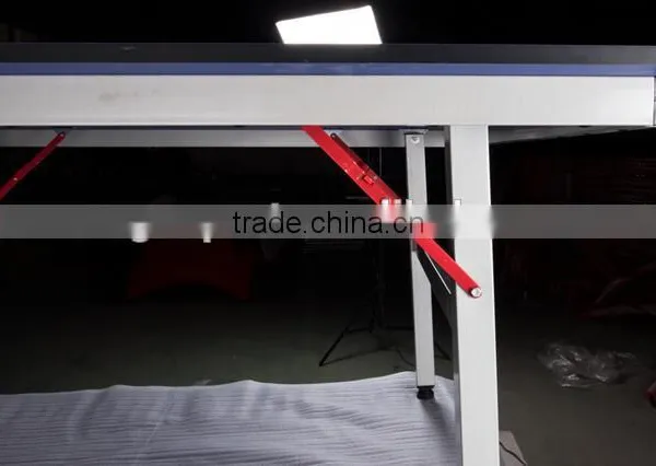 Outdoor Used 15 mm Foldable Aluminium Tennis Table With Wheel photo-6