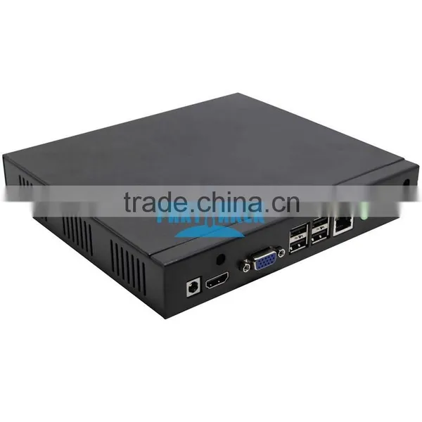 4G RAM 512G SSD Mini Desktop PC Case With Fan 1.7Ghz CPU RJ45 HD VGA COM Wifi Support photo-4