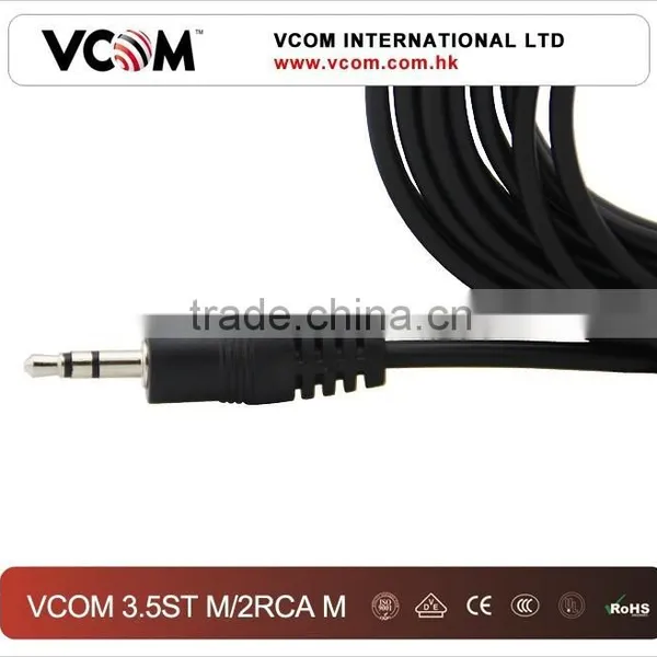 2015 Top Selling 3.5mm Jack AV Cable to 2 RCA Cable photo-3