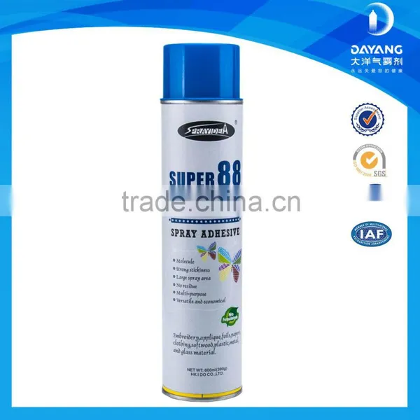 Sprayidea Spray Adhesive Embroidery 88 for Temporary Bonding
