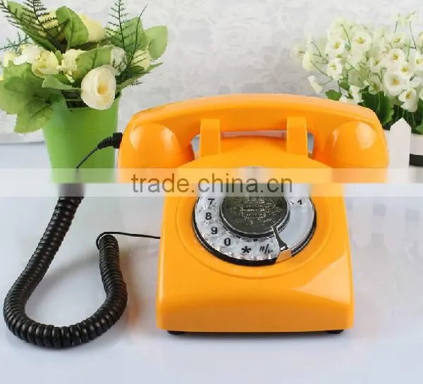 Vintage Style Classic Rotary Retro Telephone With Sim Card photo-4
