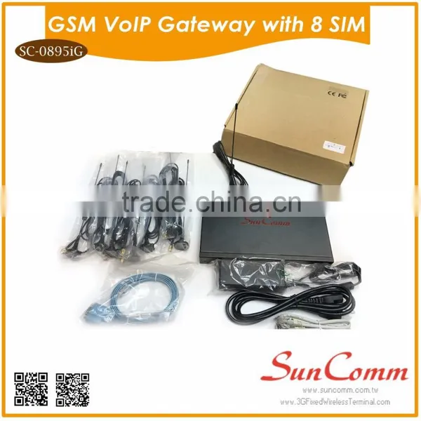 SC-0895iG Quad Band GoIP GSM Gateway With 8 Ports photo-3