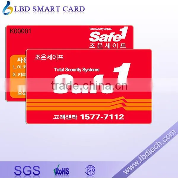 Low-cost EM4305 Inkjet Scratch-off PVC Cards photo-3