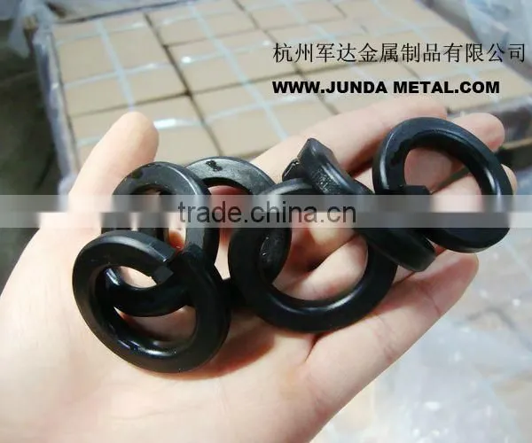 SPRING WASHER WITH KNURLING