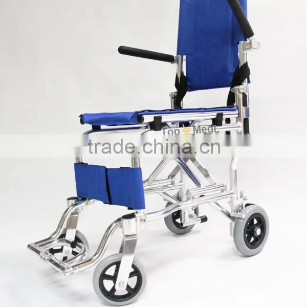 2015 Rehabilitation Therapy Supplies Hot Sales Airplane Lightweight Aluminum Best Transport Wheelchair photo-2