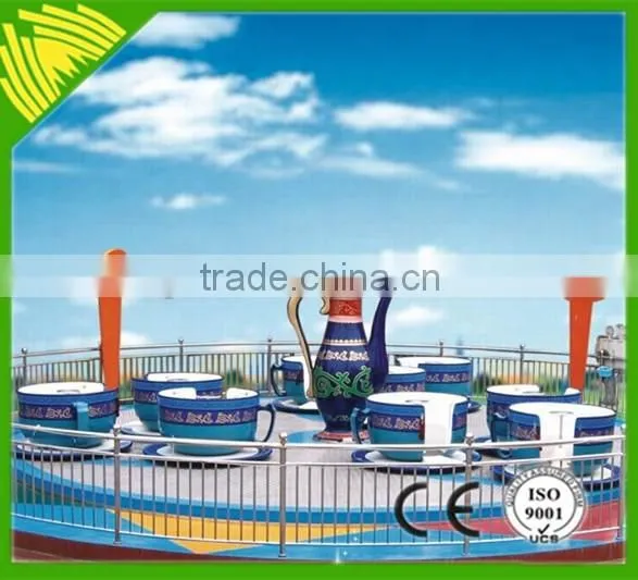 Rotating Coffee Cup Ride for Amusement Kids Ride Tea Cup photo-4