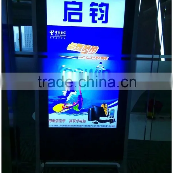 55inch Double-screens Advertising Product Transparent Lcd Display photo-2