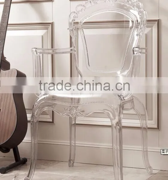 Professional High Quality Acrylic Wedding Ghost Chair for Sale photo-4