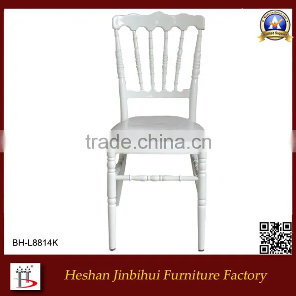 Wholesale White Wedding Resin Upholstered Chiavari Chair Napoleon Chair photo-2