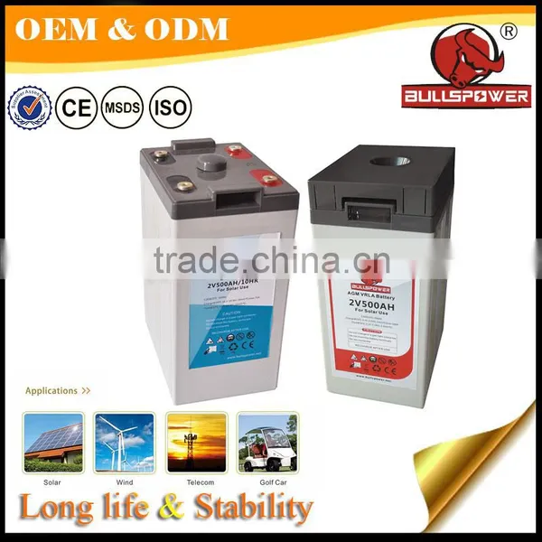 Advanced AGM Separator Solar Energy Storage Vrla Battery 2v 300ah photo-4