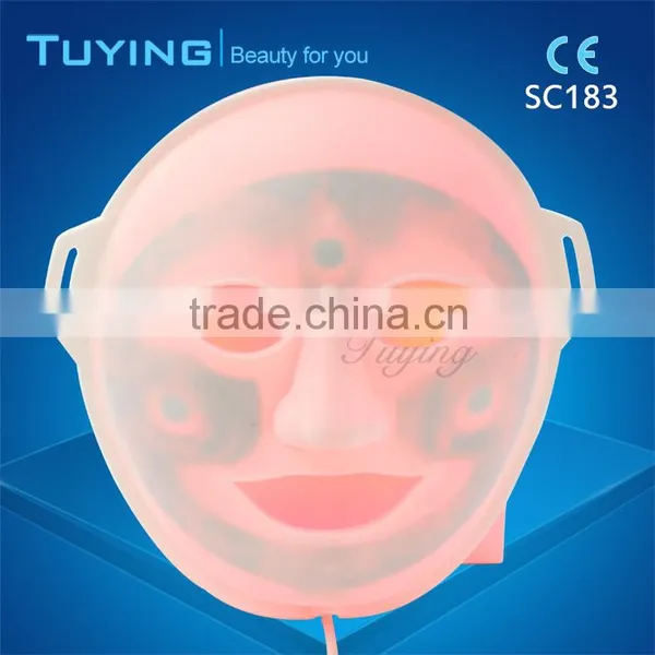 Red Led Light Therapy Skin 2016 Hot Sale Led Facial Mask 590 Nm Yellow PDT For Skin Rejuvenation Spot Removal photo-3