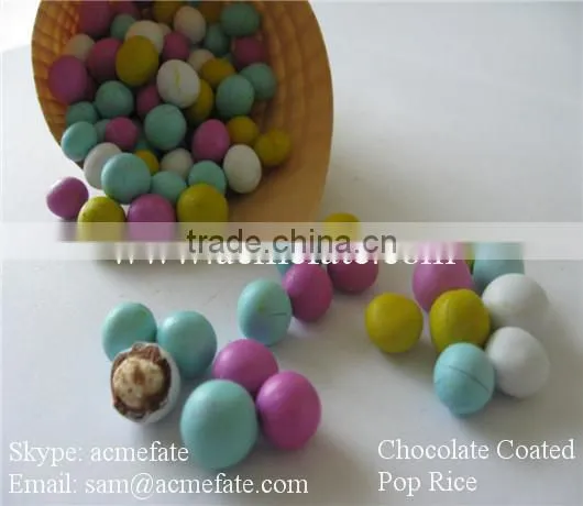 New Arrival Chocolate Coated Pop Rice Chocolate Snack photo-5