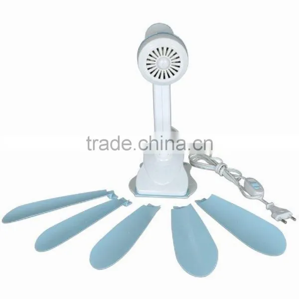 Kawachi 5 Blades Adjustable Clip Fan (Sky Blue & White) photo-4
