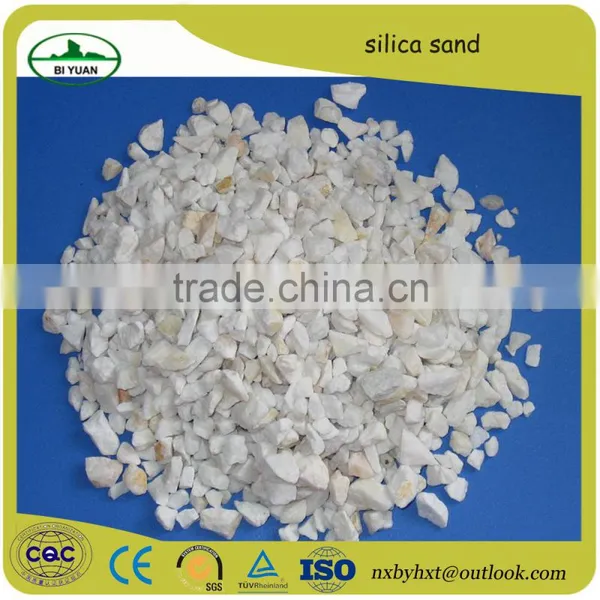 High Purity Silica Sand/quartz Sand 2-5mm Water Filter Good Price for Sale photo-2