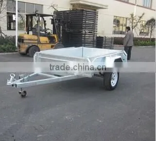 2016 Australia Hot Sales!!! 9x5ft High Quality Hot Dipped Galvanized Single Axle Heavy Duty Fully Welded Box Trailer photo-5