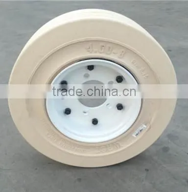 Semi Trailer Solid Tyre Match Rim Airport Use 4.00-8 3.75 Etc. photo-4