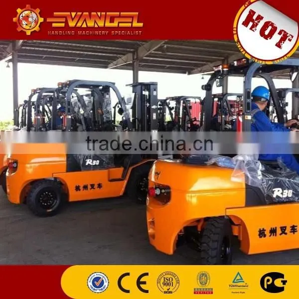 Easy Controlled Electric/diesel Forklift 3ton With China Brands