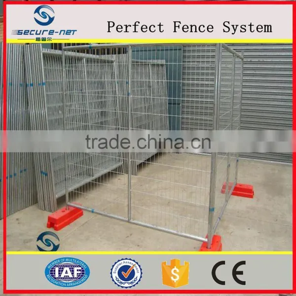 China Hot Dipped Galvanized Welded Mesh Construction Temporary Fence photo-4