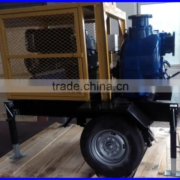 Centrifugal Semi-open Impeller Diesel Water Pump photo-6