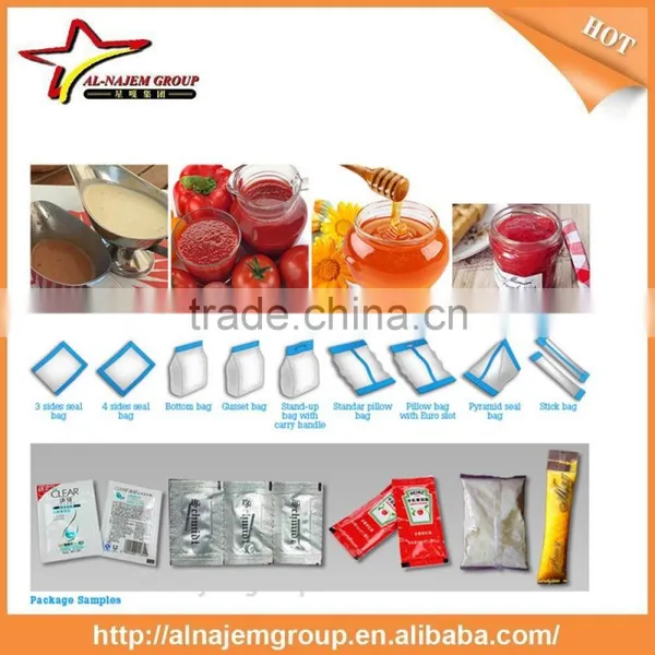 Back Sides Sealing Automatic Blueberry Sauce Packaging Machine photo-3