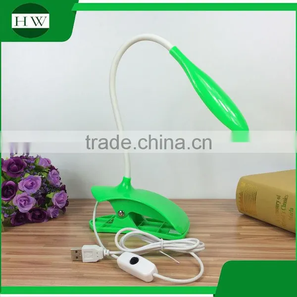 Portable Flexible Target Adjustable Plastic Usb Foldable Folding Mini Led Night Clamp Clip Reading Book Light Lamp photo-4