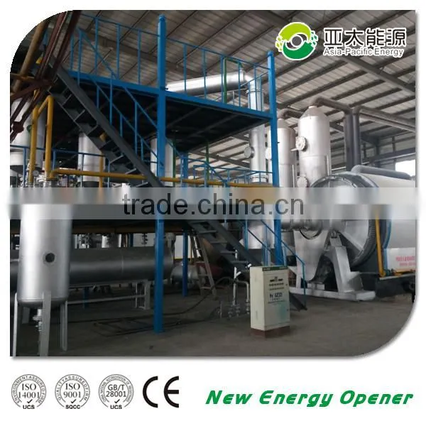 High Yield Waste to Oil Machines of Tyres Recycling, Waste Tyre Pyrolysis Plant photo-2