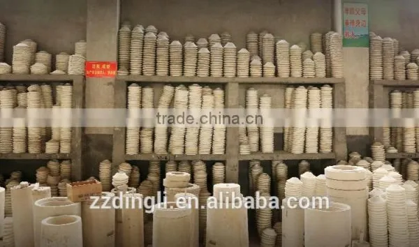 Refractory Orifice Rings, Tubes, Spouts, Plungers for Glass Furnace Gob Feeder Machines photo-6