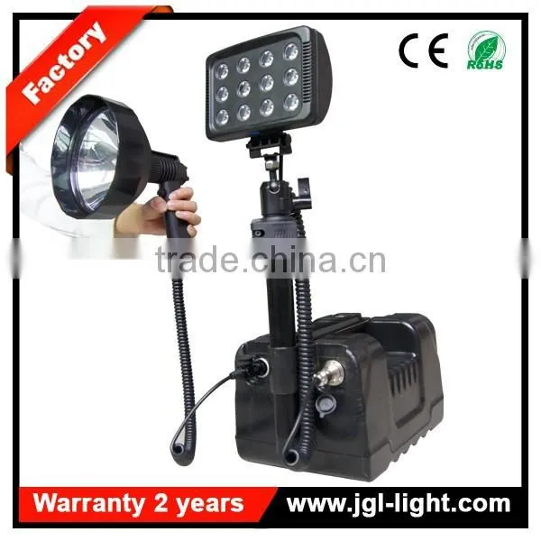 Wholesale Railway IP68 Waterproof Rechargeable Led Explosion Proof High Power Searchlight Cree Torch Spotlight photo-3