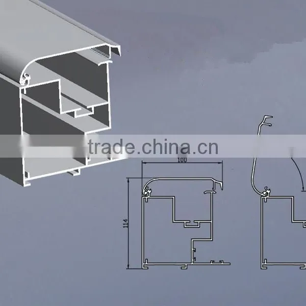 China Aluminum Factory High Quality Aluminum Extrusion Profile for Picture Frame Led Light Box photo-4