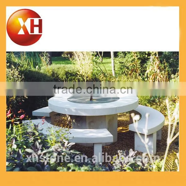 Garden Rectangle Marble Table Tops for Outdoor Furniture photo-3