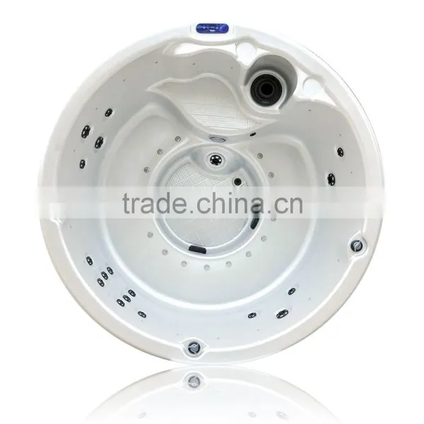 Popular Spa Equipment for 4 People Family Massage Bathtub on Ground Portable Hot Spa photo-3