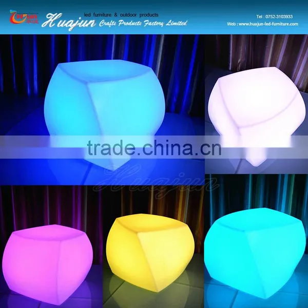 Plastic Shell & Rechargeable Fashion Colorful LED Stool photo-6