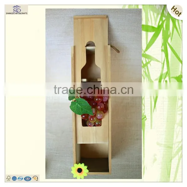 Details Carved Cutting Board Fixing Wooden Wine Box photo-4