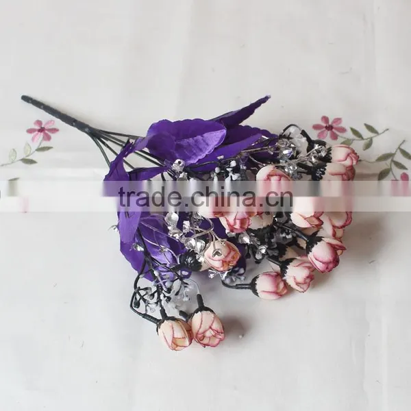 SJ13001117 Factory Cheap Wholesale Bud Flower/bulk Artificial Flowers/ photo-3
