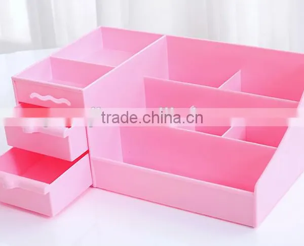 With Drawer Table Plastic Storage Box photo-4