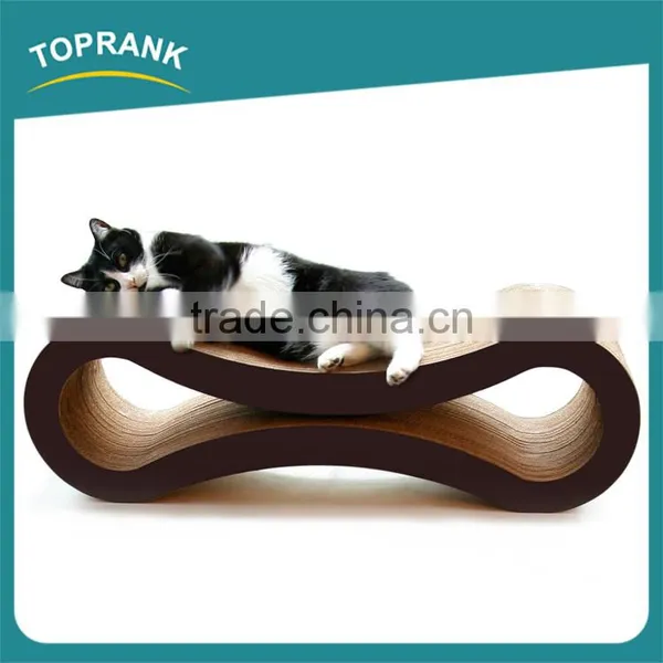Hot Sale Indoor Cat Perch Cardboard Cat Scratcher Lounge photo-2