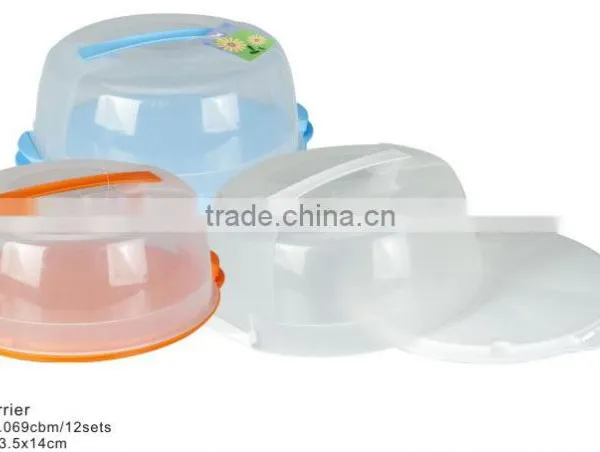 37x33.5x14cm Plastic Cake Carrier With Handle photo-2