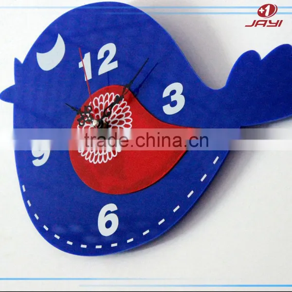 China Factory Wholesale Acrylic Large Time Wall Clock photo-3