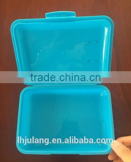 Useful Plastic Lunch Box With Spoon and Fork Set / Plastic Lunch Box Set photo-4