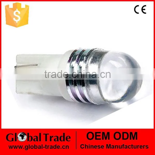 Auto Lighting System, 1LED Base:W2.1x9.5D Led:1Leds With Lens(High Power) 2pc LED Signal Light Kit P0083