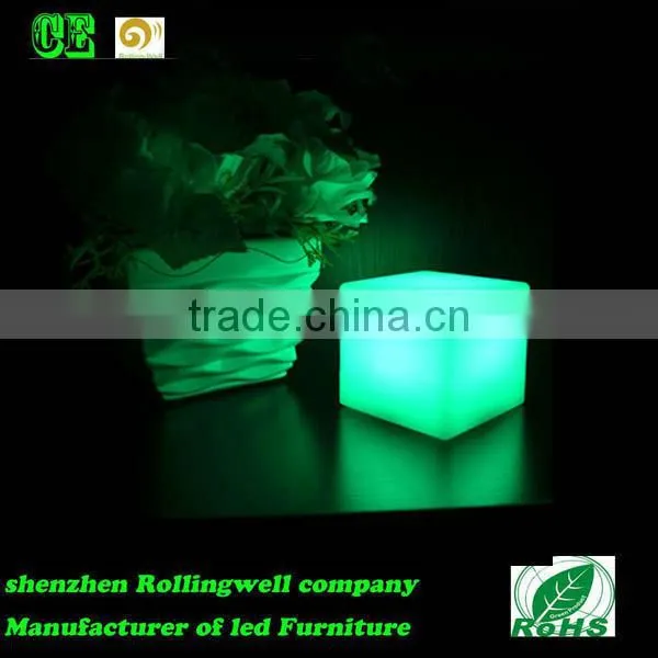 Waterproof LED Cube With RF Remote, Party, Event, Home Decor, Bar, Night Club Accessories photo-3