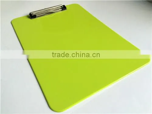 A4 Green Plastic Paper Holder Clipboard photo-5