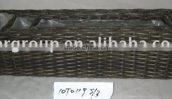 Plastic Rattan Baskets