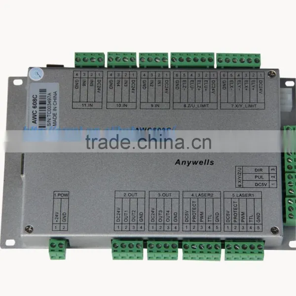 Colour Display Preview Function Awc608c Co2 Laser Control System photo-2
