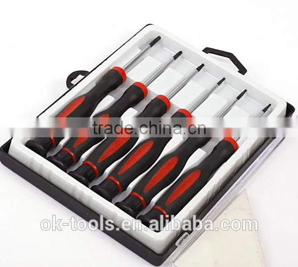 Ok-Tools 6pcs Rubber Grip Precision Screwdriver Set photo-2