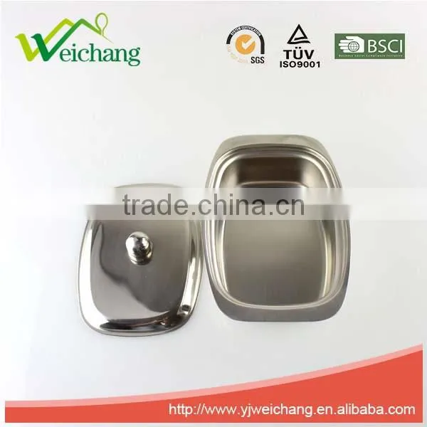 WCR260 Stainless Steel Butter Dish With Lid photo-3