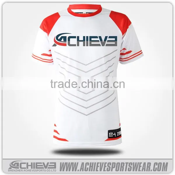 Latest Design Custom Made Sublimation Mens Rugby Jersey photo-2