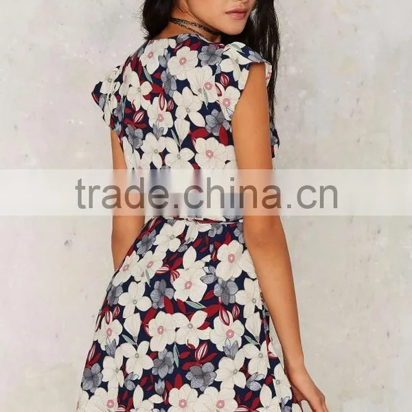 2017 New Latest Designer One Piece Maxi Fashion Sexy Dress photo-6